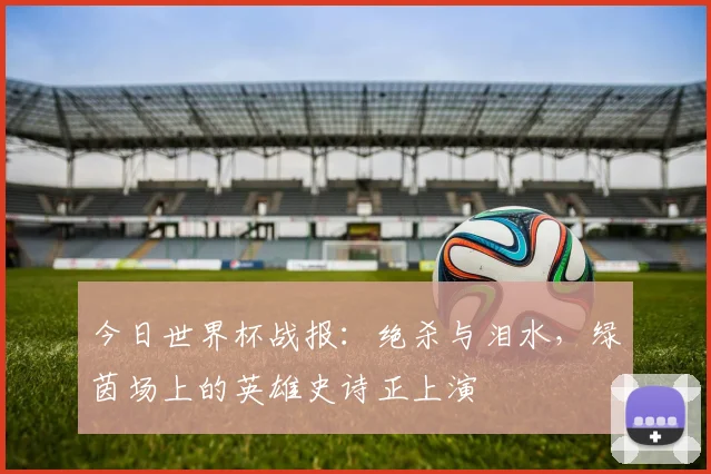 今日世界杯战报:绝杀与泪水,绿茵场上的英雄史诗正上演